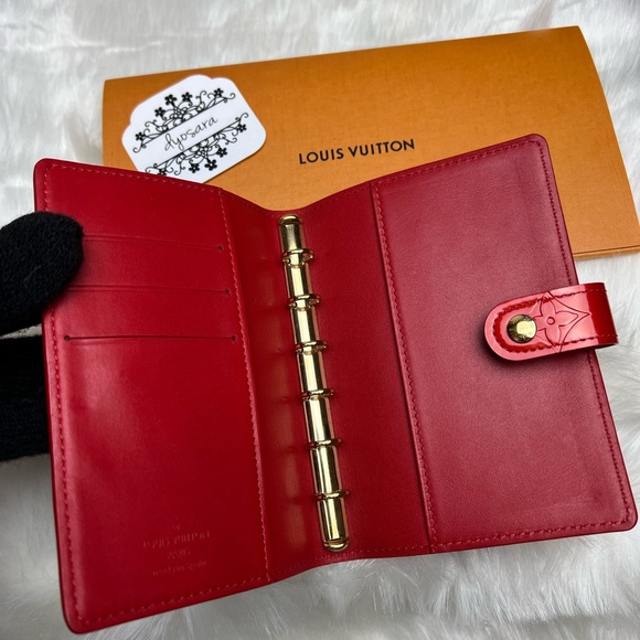 Louis Vuiton Agenda PM RED VERNIS - Picture 4 of 6